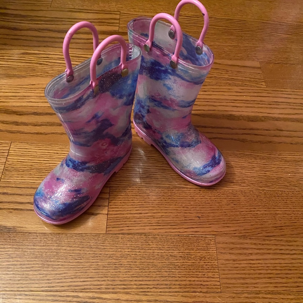 Toddler girls rain boots